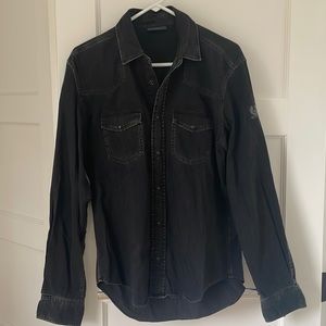 Belstaff, black button down. Great shirt only worn a few times.
